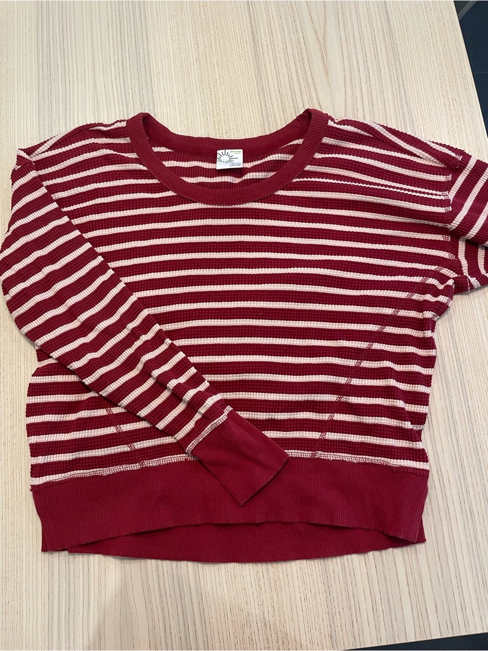 Aerie red sweater